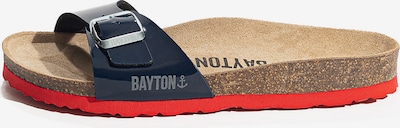 Bayton Sapato aberto 'Prague' em navy, Vista do produto