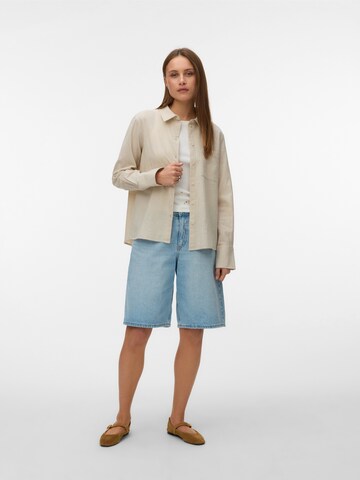 VERO MODA Blouse 'VMCAIA' in Grey