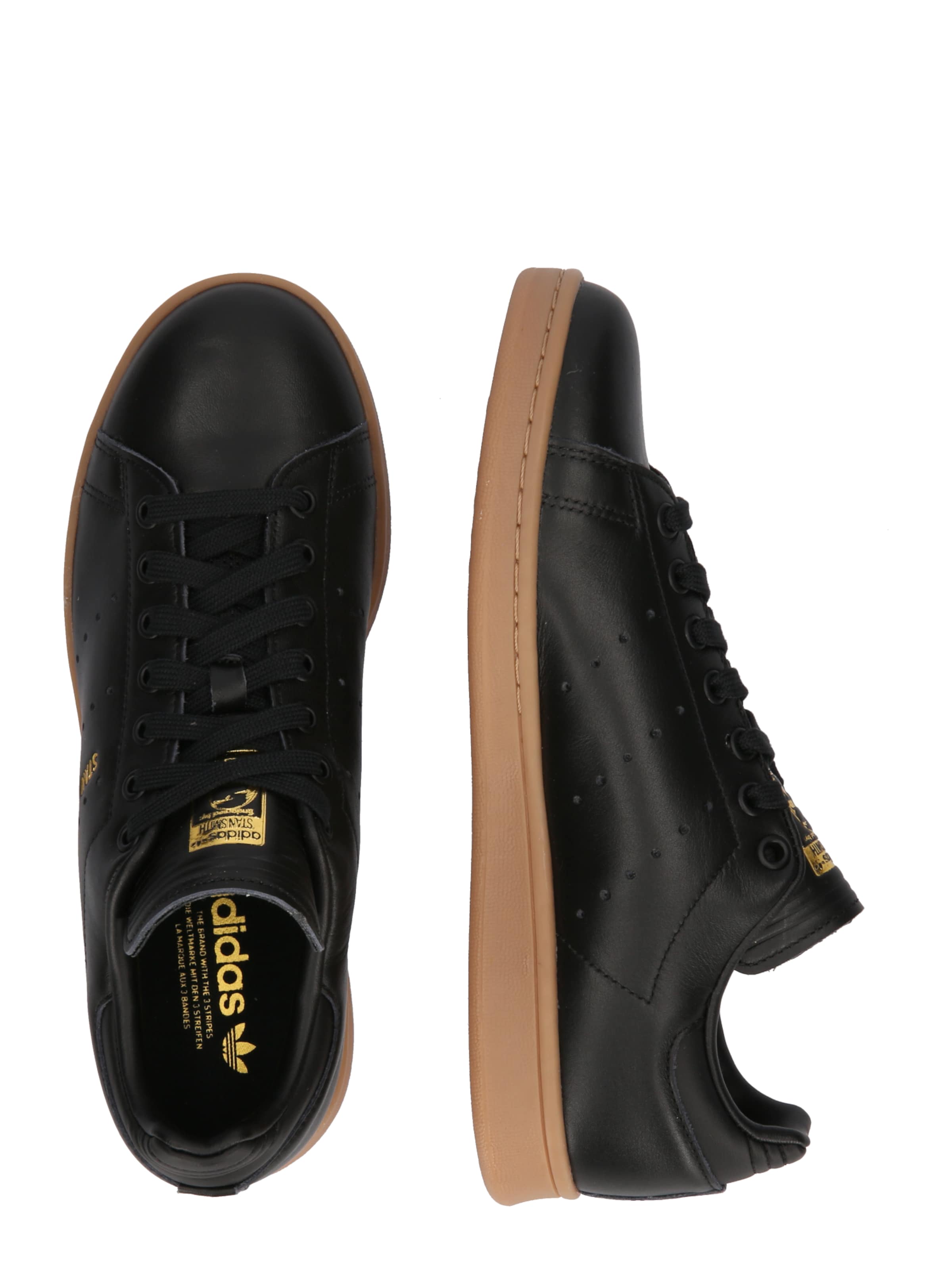 Baskets basses 'STAN SMITH' ADIDAS ORIGINALS en noir