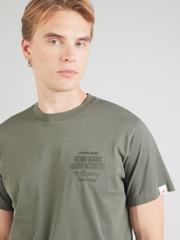 REPLAY T-Shirt in Grün