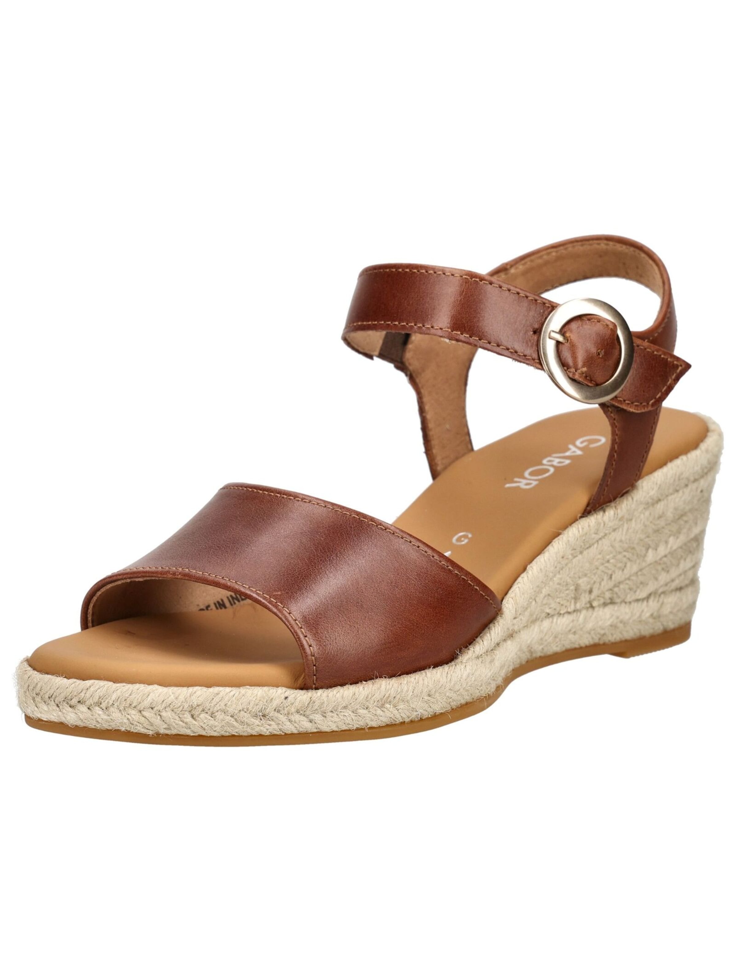 GABOR Sandal in Brown: front