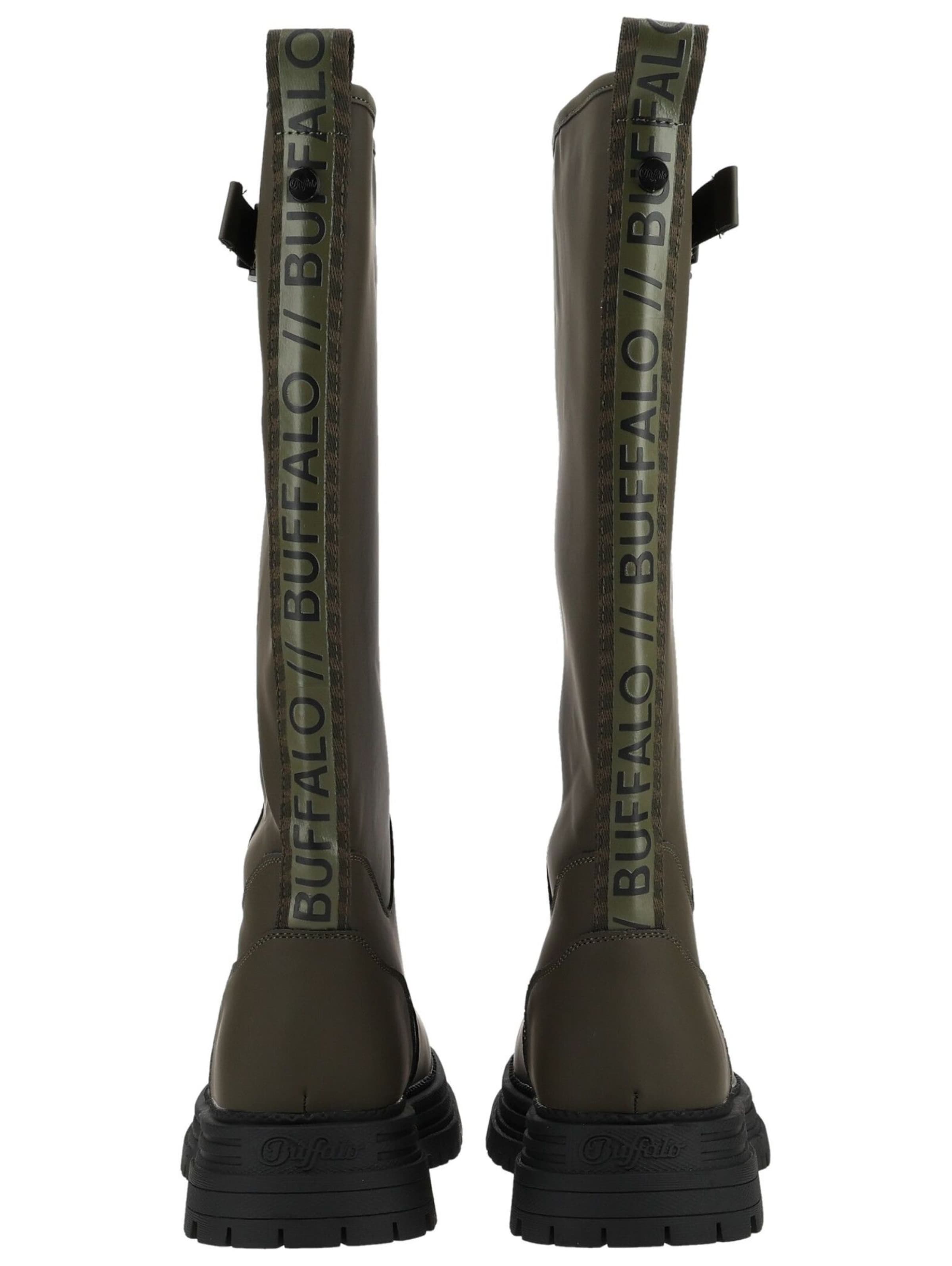 BUFFALO Boot in Green: back