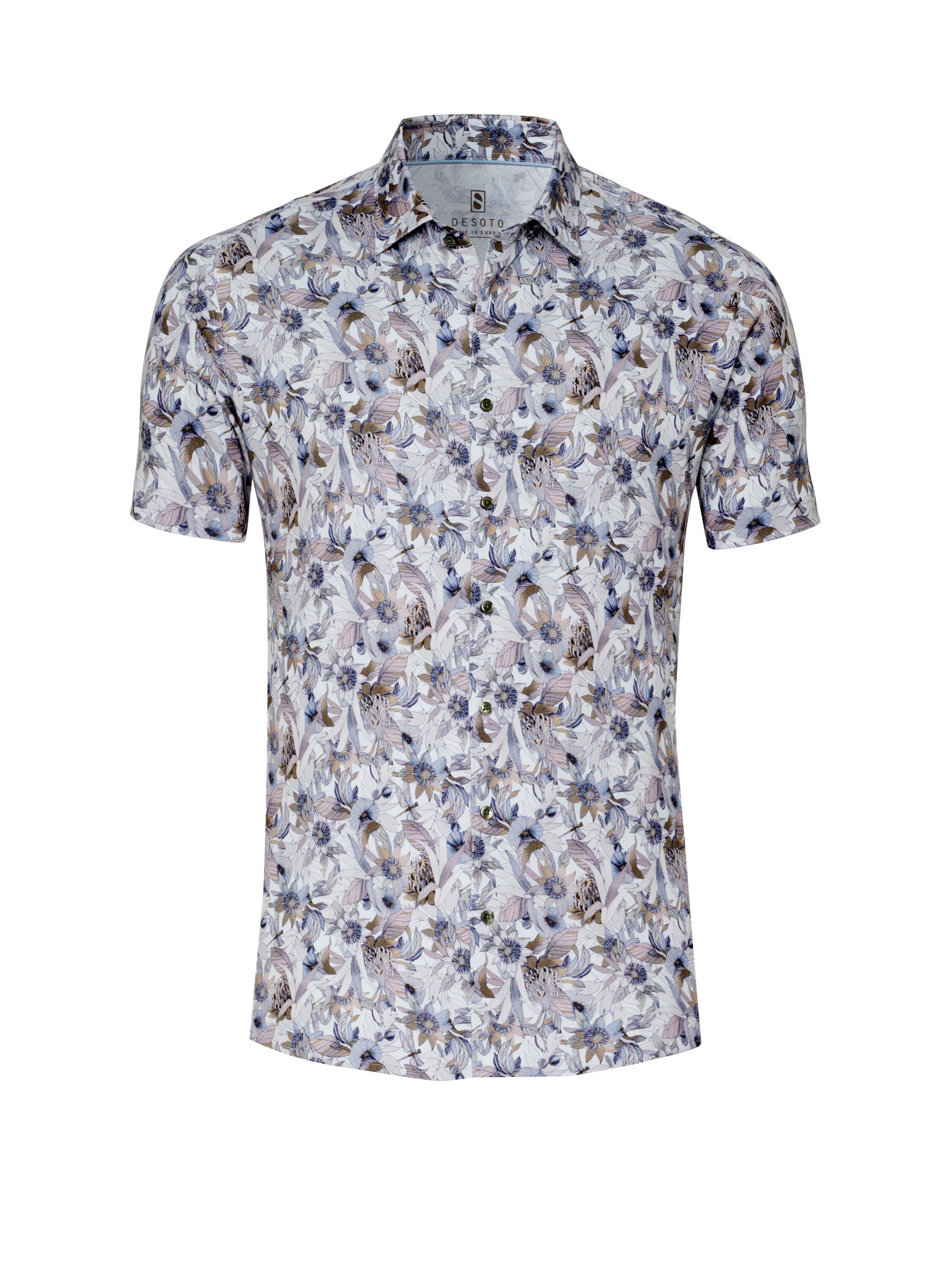 DESOTO Overhemd in Bruin: voorkant