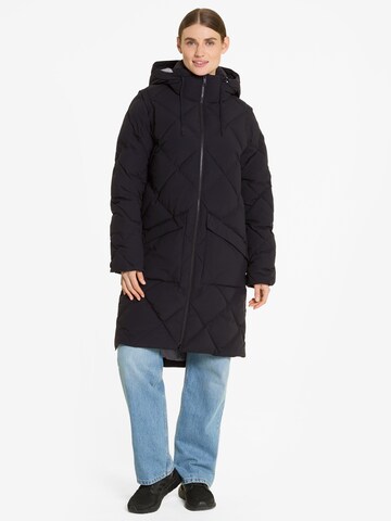 Manteau fonctionnel 'Talasi' ZIENER en noir : devant