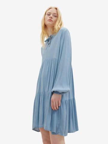 TOM TAILOR DENIM Kleid in Blau: predná strana