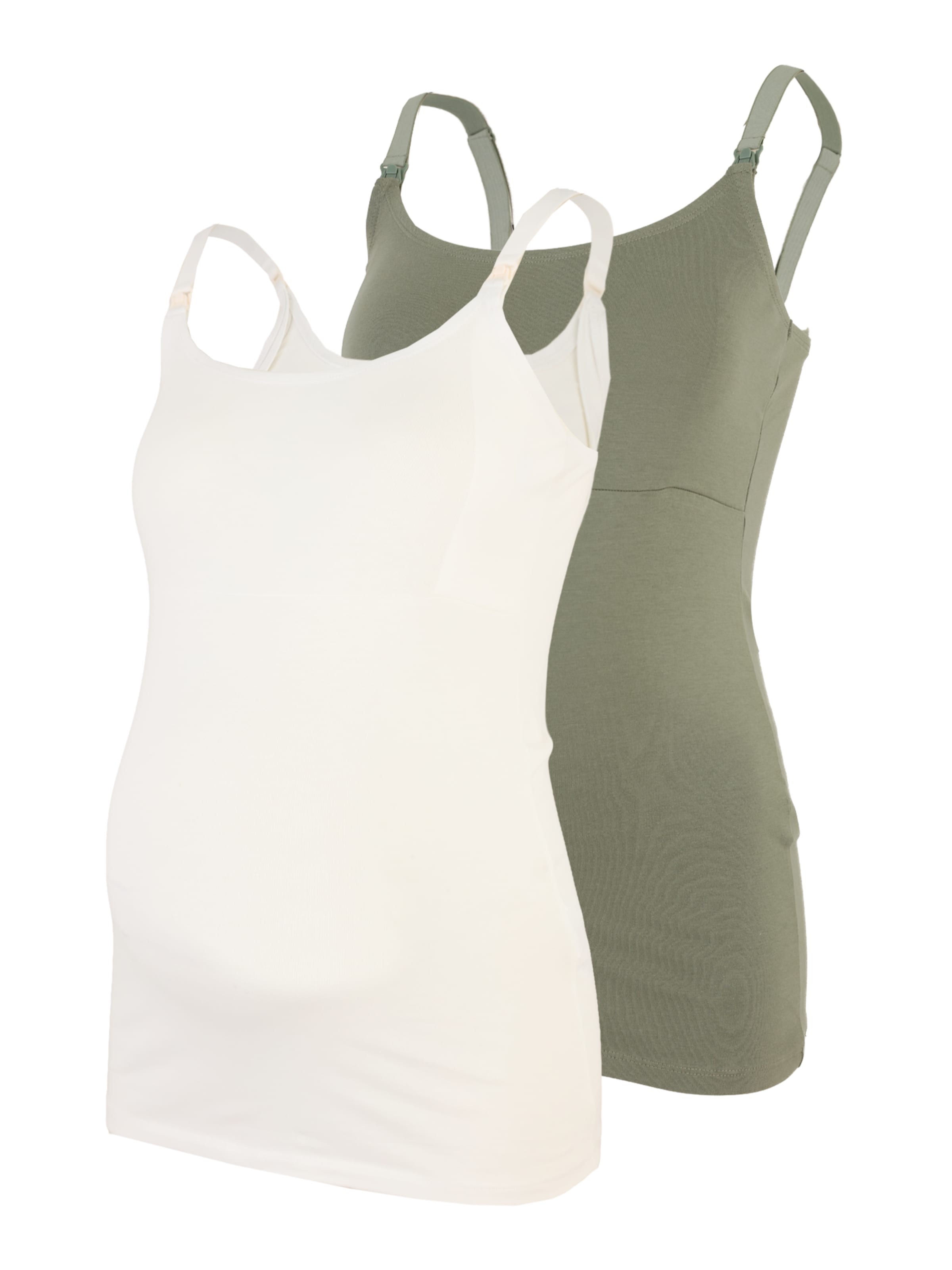 MAMALICIOUS Top 'MLKerrie' – zelená: přední strana