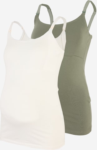 MAMALICIOUS Top 'MLKerrie' – zelená: přední strana