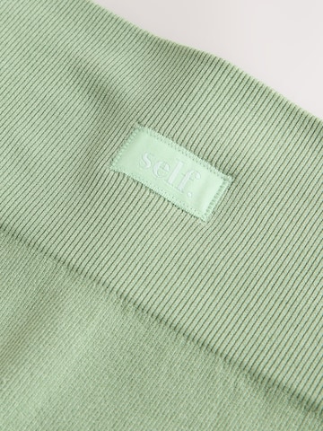 Skinny Leggings di self. in verde