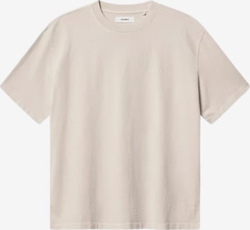 GABBA Tričko 'Nigel Wix SS' – béžová: přední strana