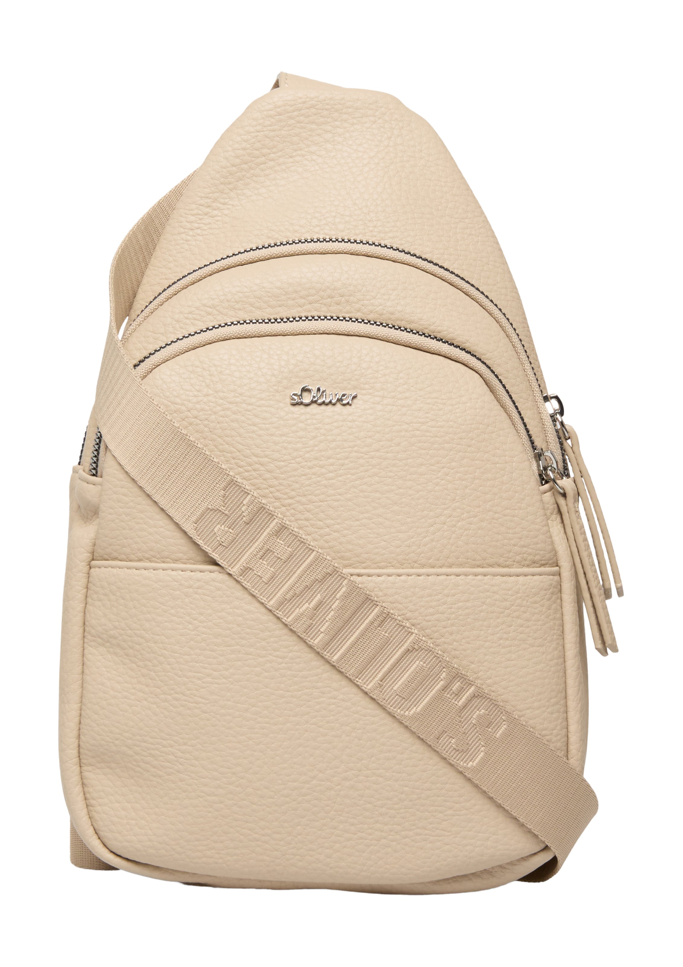 Sac à dos s.Oliver en beige : devant