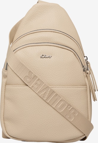 Sac à dos s.Oliver en beige : devant