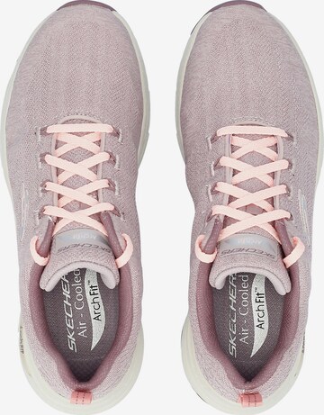 SKECHERS - Sapatilhas baixas 'Arch Fit' em roxo