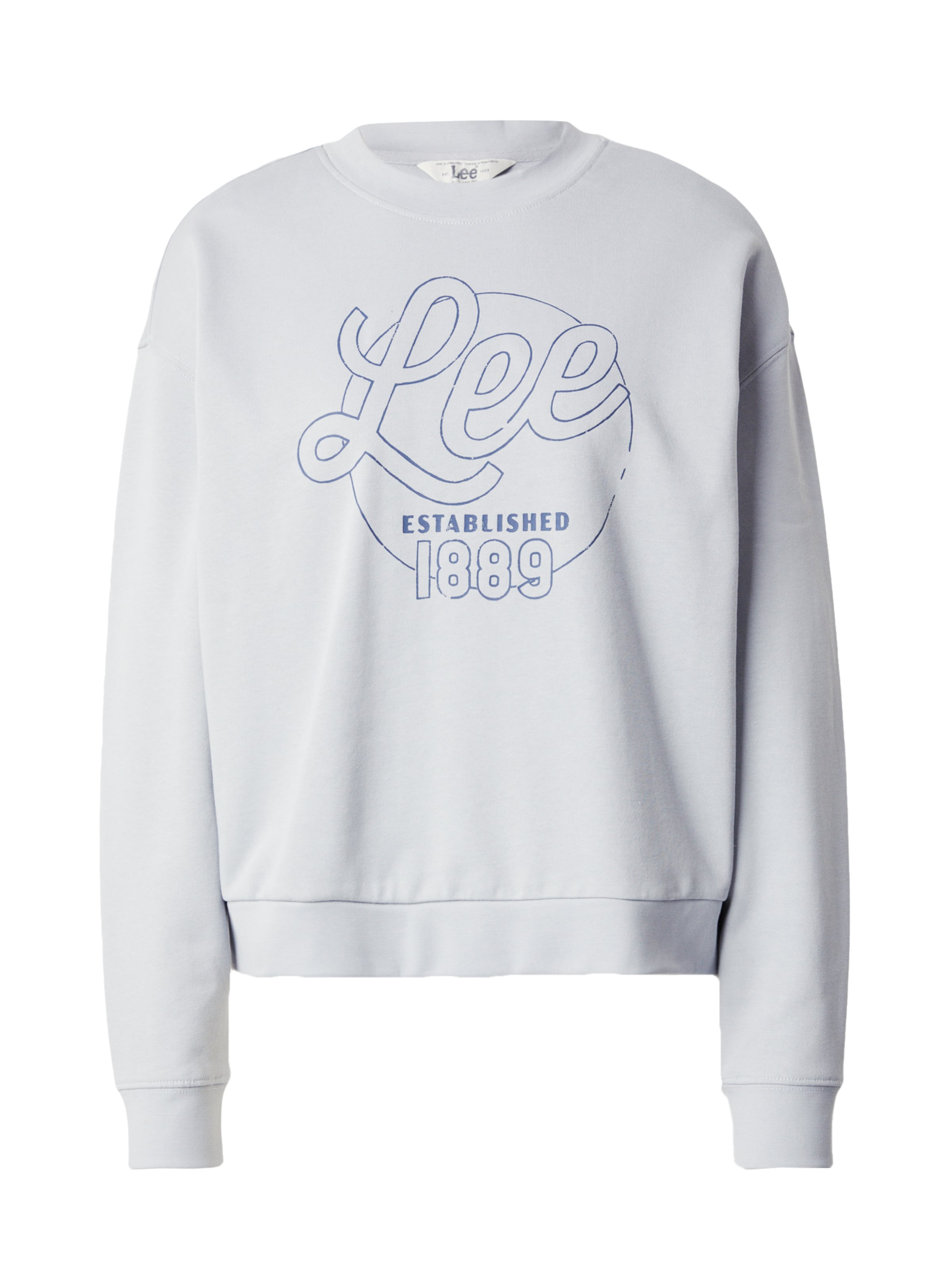 Lee Tréning póló 'LOGO SWS' - szürke: elől