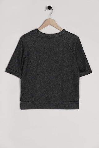 GLAMOROUS Sweatshirt & Zip-Up Hoodie in S in Black