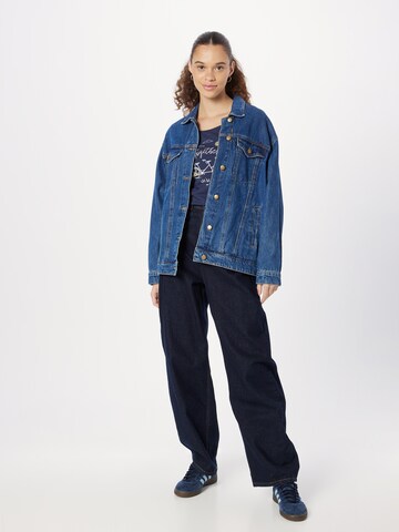 Ragwear T-Shirt 'Florah' in Blau