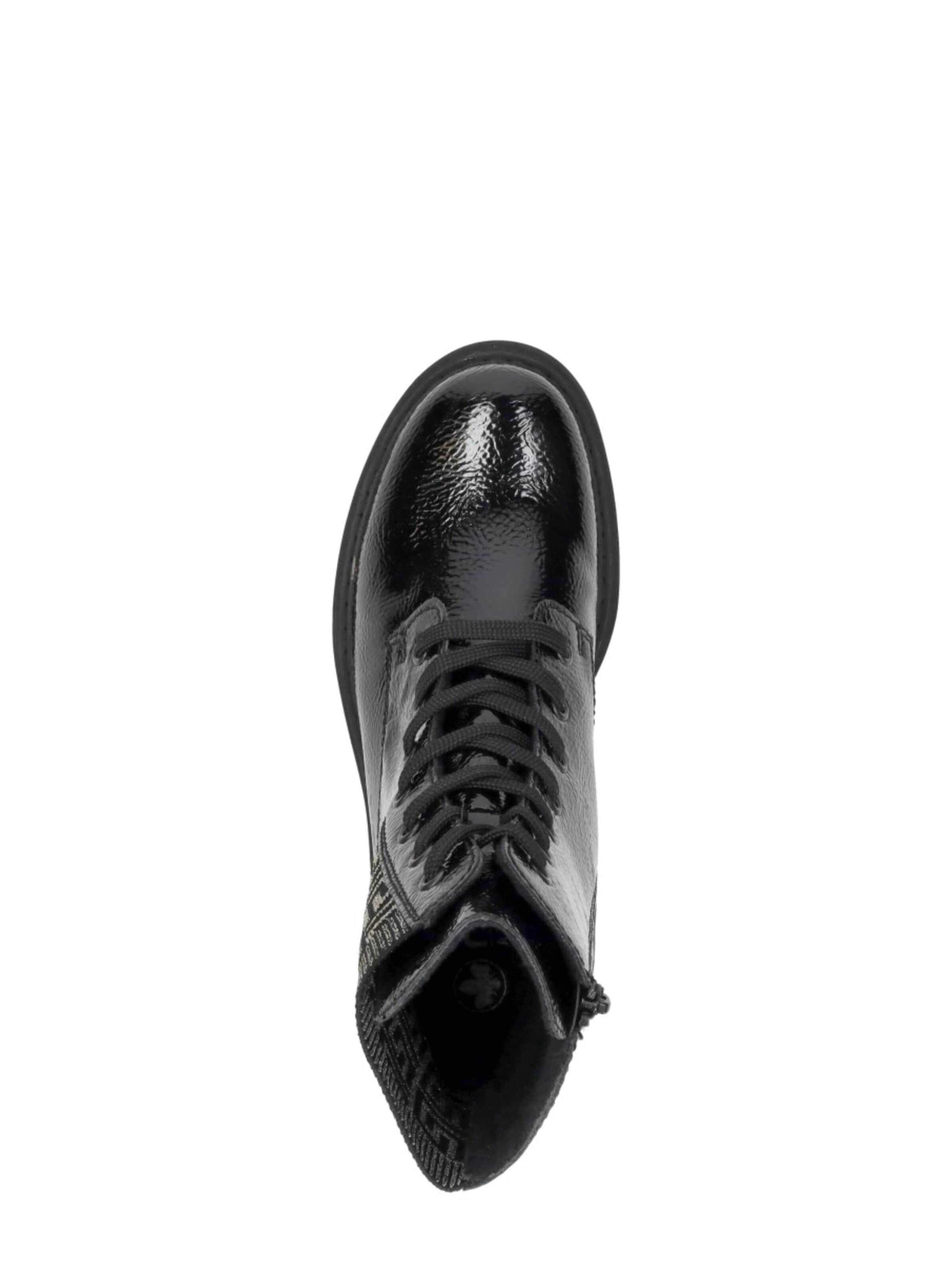 Rieker Veterschoen 'Veterschoenen Hoog' in Zwart