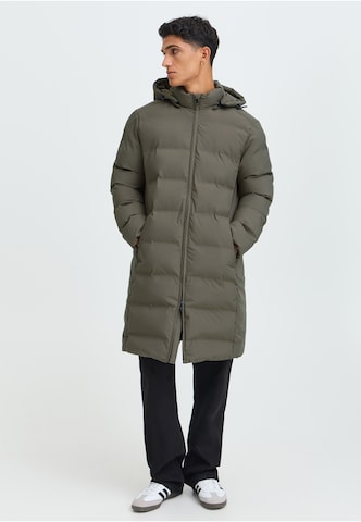 !Solid Winter coat 'SDMilas' in Brown: front