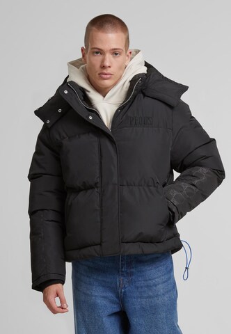 Pequs Winter jacket 'Aether' in Black: front