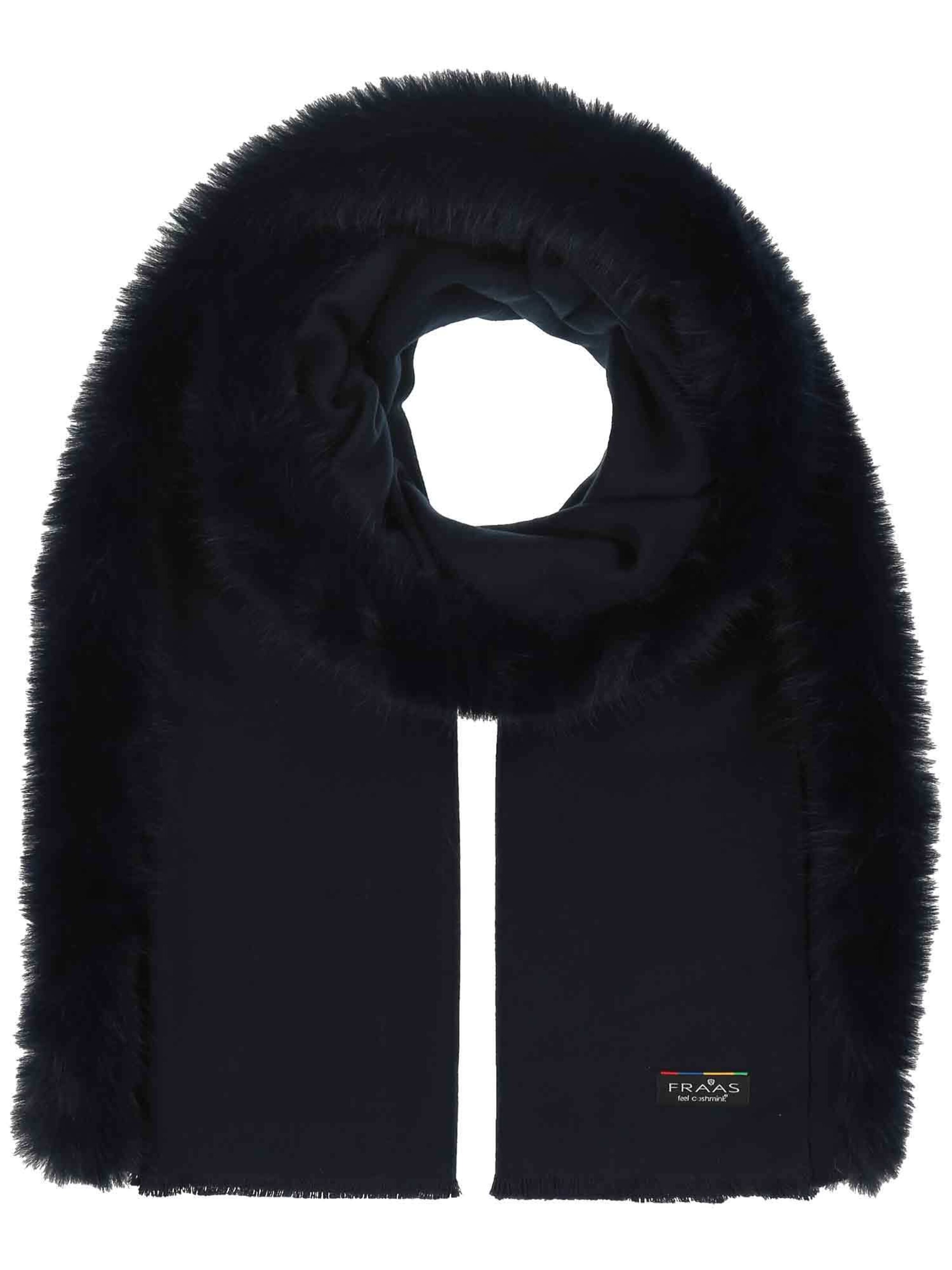 FRAAS Schal 'Ruana' in Blau: Vorderseite