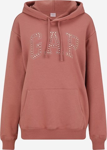 Gap Tall Свитшот 'HERITAGE' в Коричневый: спереди