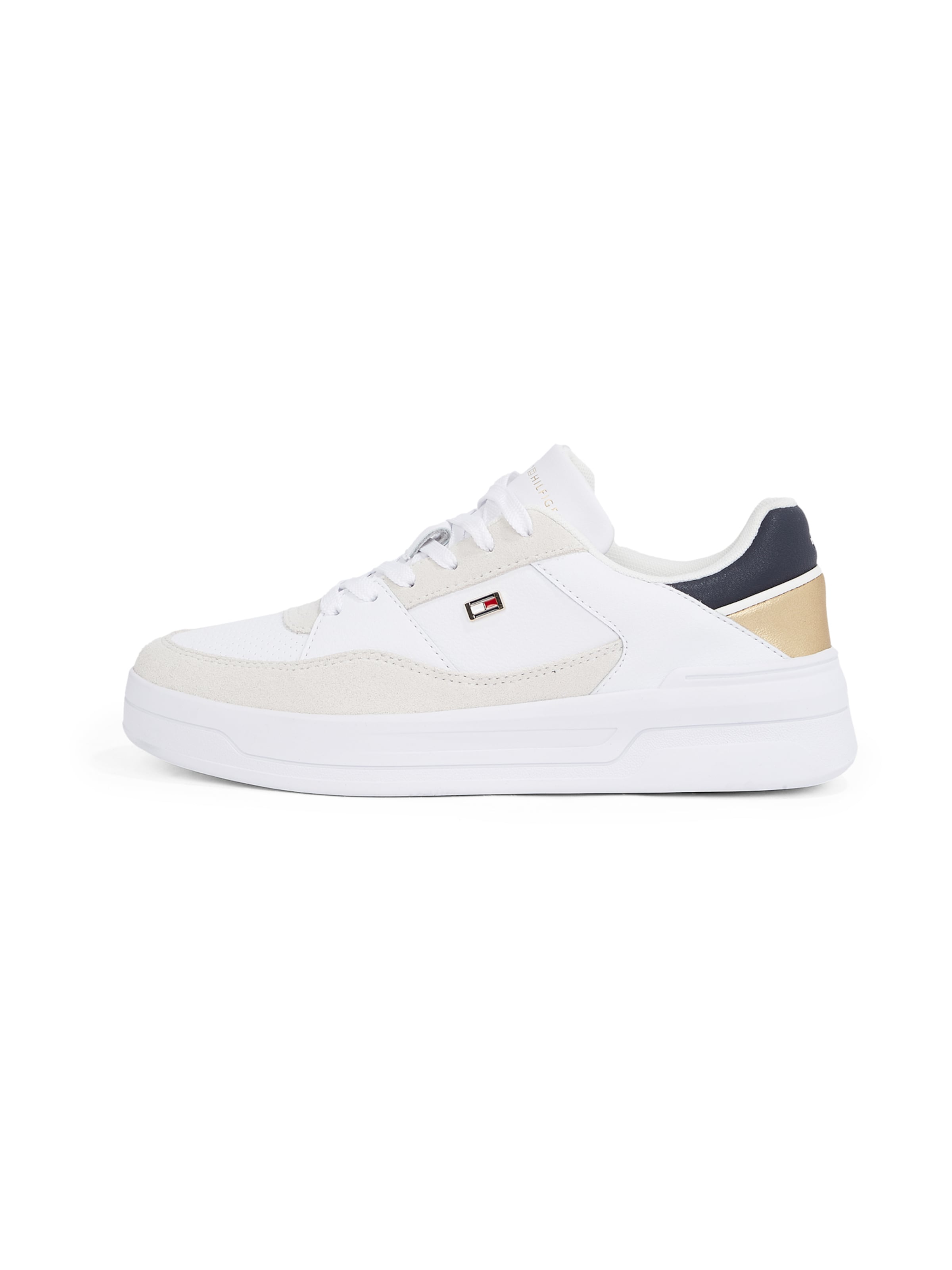 Sneaker bassa di TOMMY HILFIGER in bianco: frontale