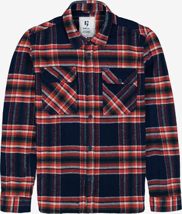 GARCIA Regular fit Button Up Shirt in Blue: front