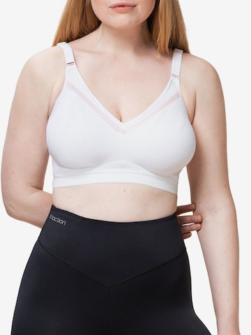 TRIUMPH High support Sport bh Triaction Free Motion in Wit