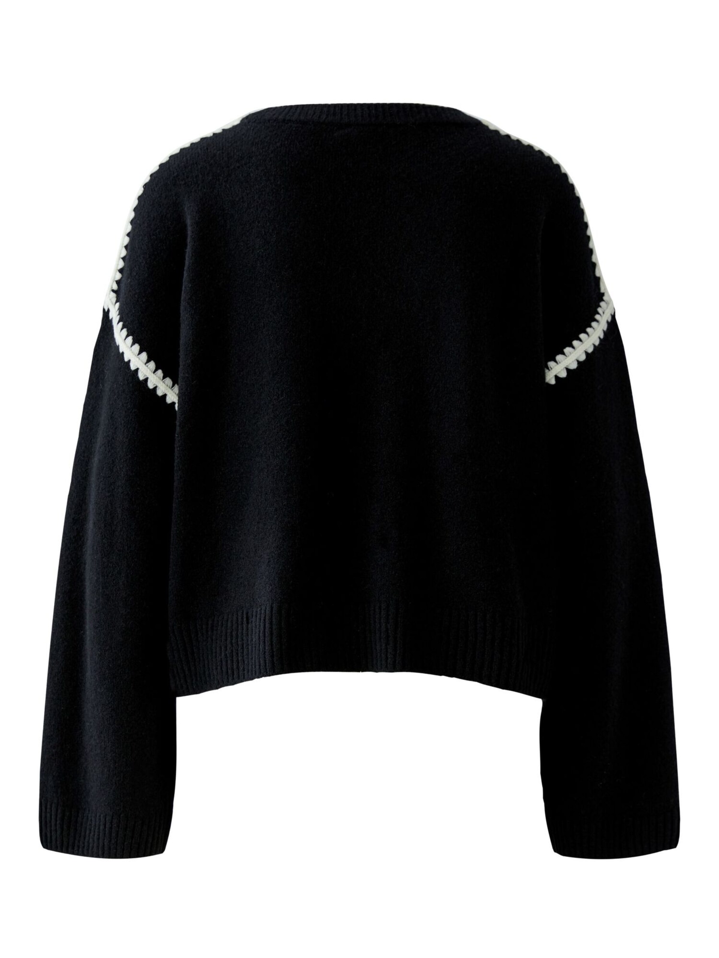OUI Pullover in Schwarz