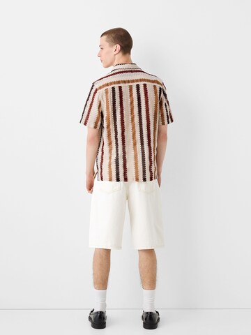 Bershka Regular fit Srajca | bež barva