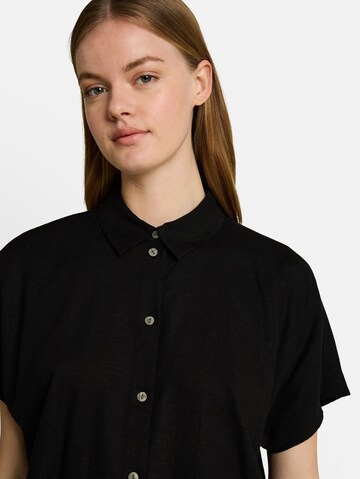 TOM TAILOR DENIM Bluse in Schwarz