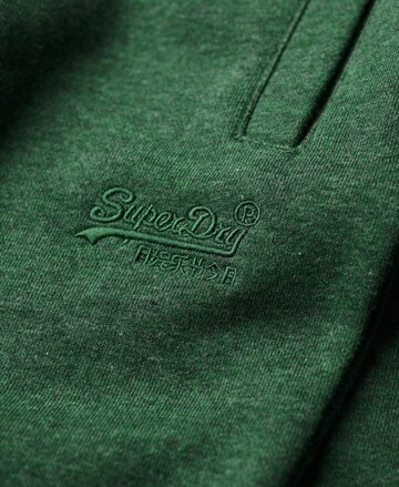Superdry Regular Trousers 'Essential' in Green