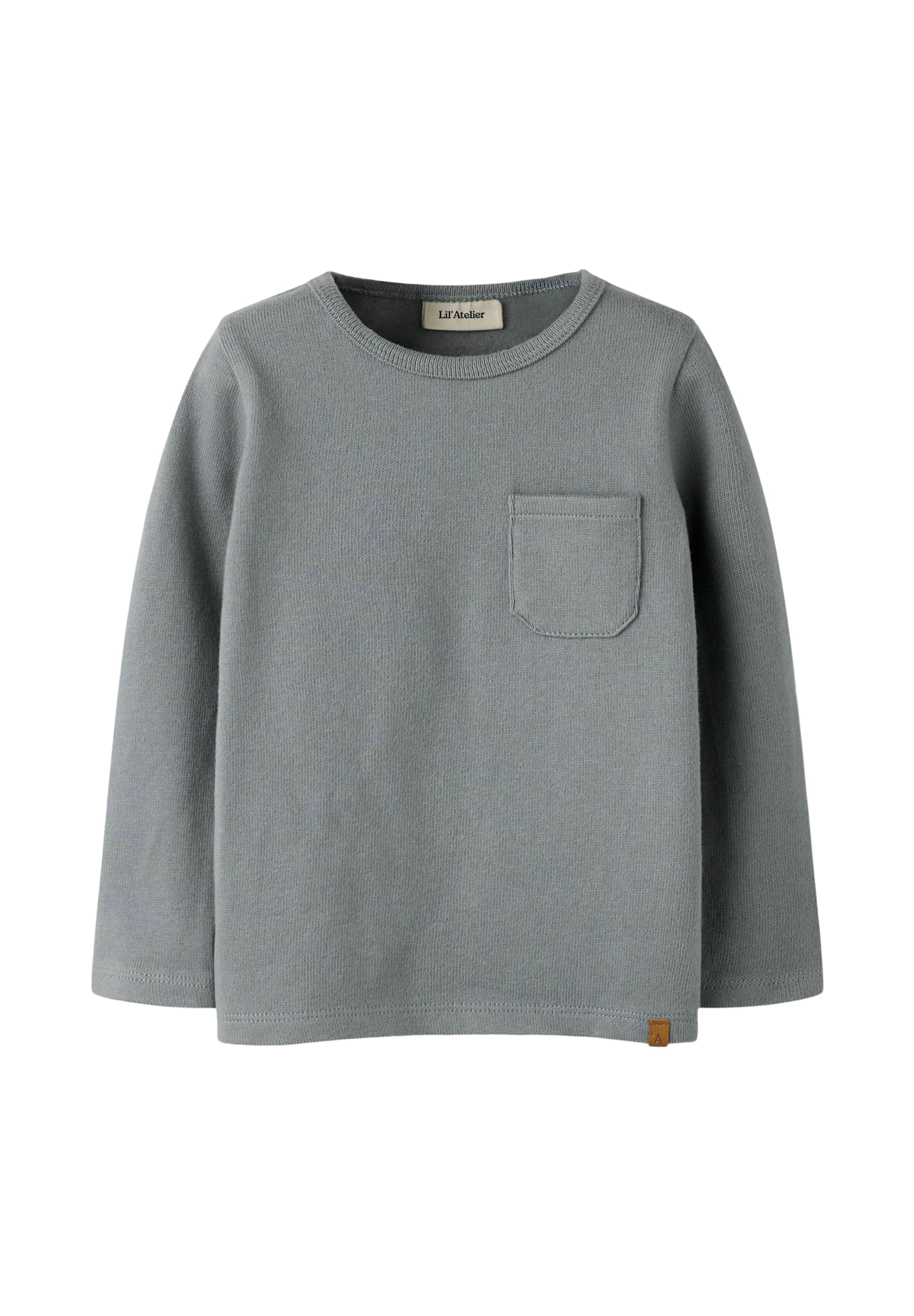 Lil'Atelier Shirt 'NMMTHORO' in Grau: Vorderseite