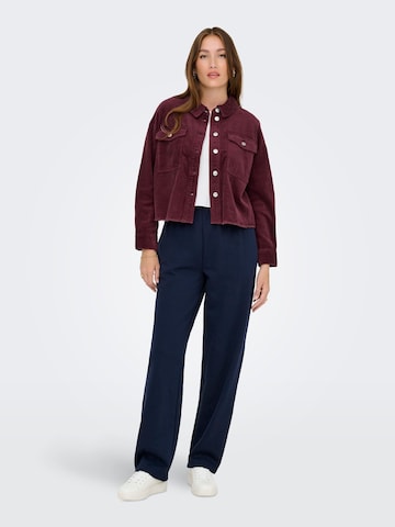 Veste mi-saison 'ONLMarina-Eny' ONLY en rouge