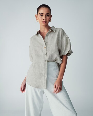 Camicia da donna 'Vien' di St MRLO in beige: frontale