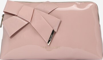 Ted Baker - Bolsa de maquillaje 'Nicco' en rosa: frente