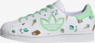 ADIDAS ORIGINALS Madalad ketsid 'Superstar' roheline / mündiroheline / valge, Tootevaade