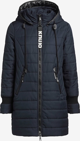 khujo Winter Jacket 'Shine' in Blue: front