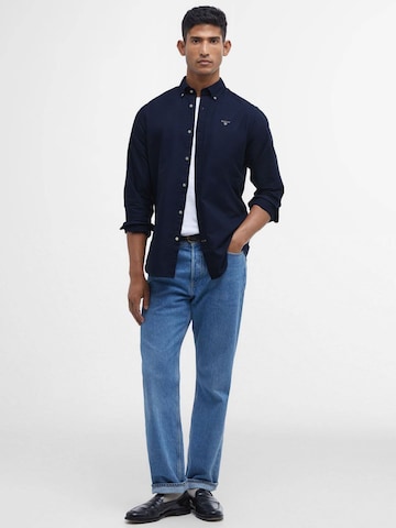 Barbour Regular fit Button Up Shirt 'Oxtown' in Blue