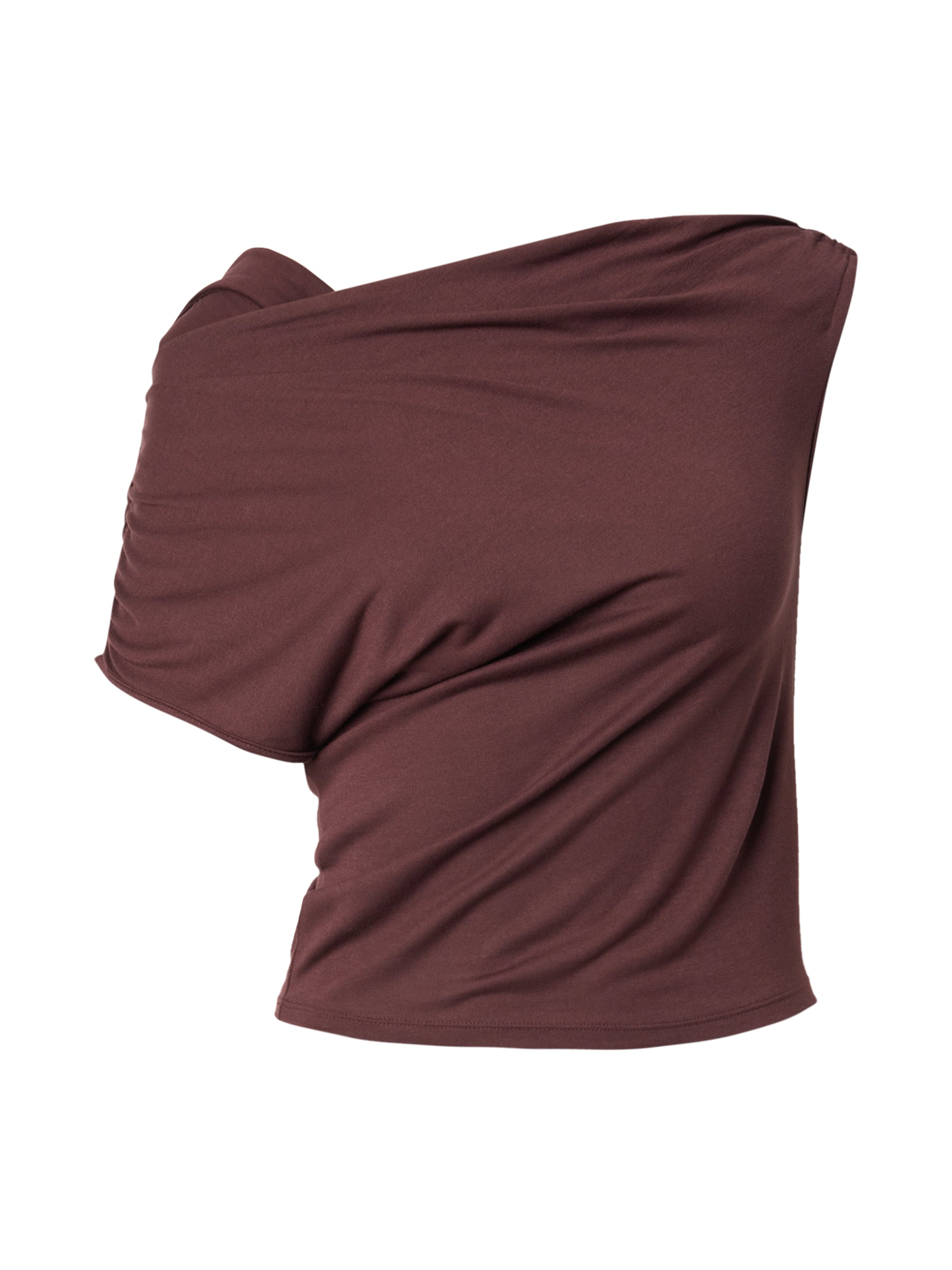 ABOUT YOU Μπλουζάκι 'Mathilda ' σε καφέ: μπροστά