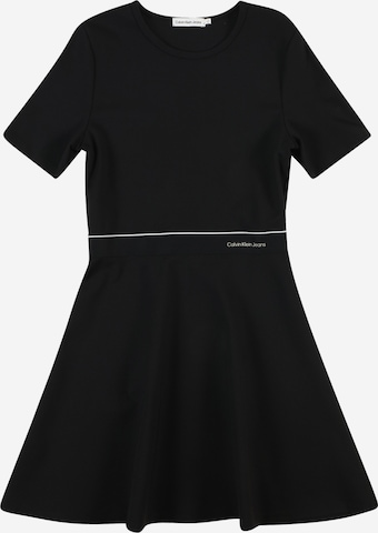 Calvin Klein Jeans Kleid in Schwarz: predná strana