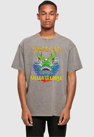 Merchcode Shirt ' Thin Lizzy - Killer' in Grey: front