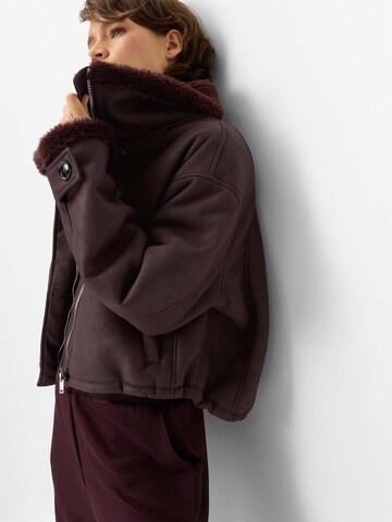 Fuchs Schmitt Winter jacket 'Fliegerblouson Oakland' in Red