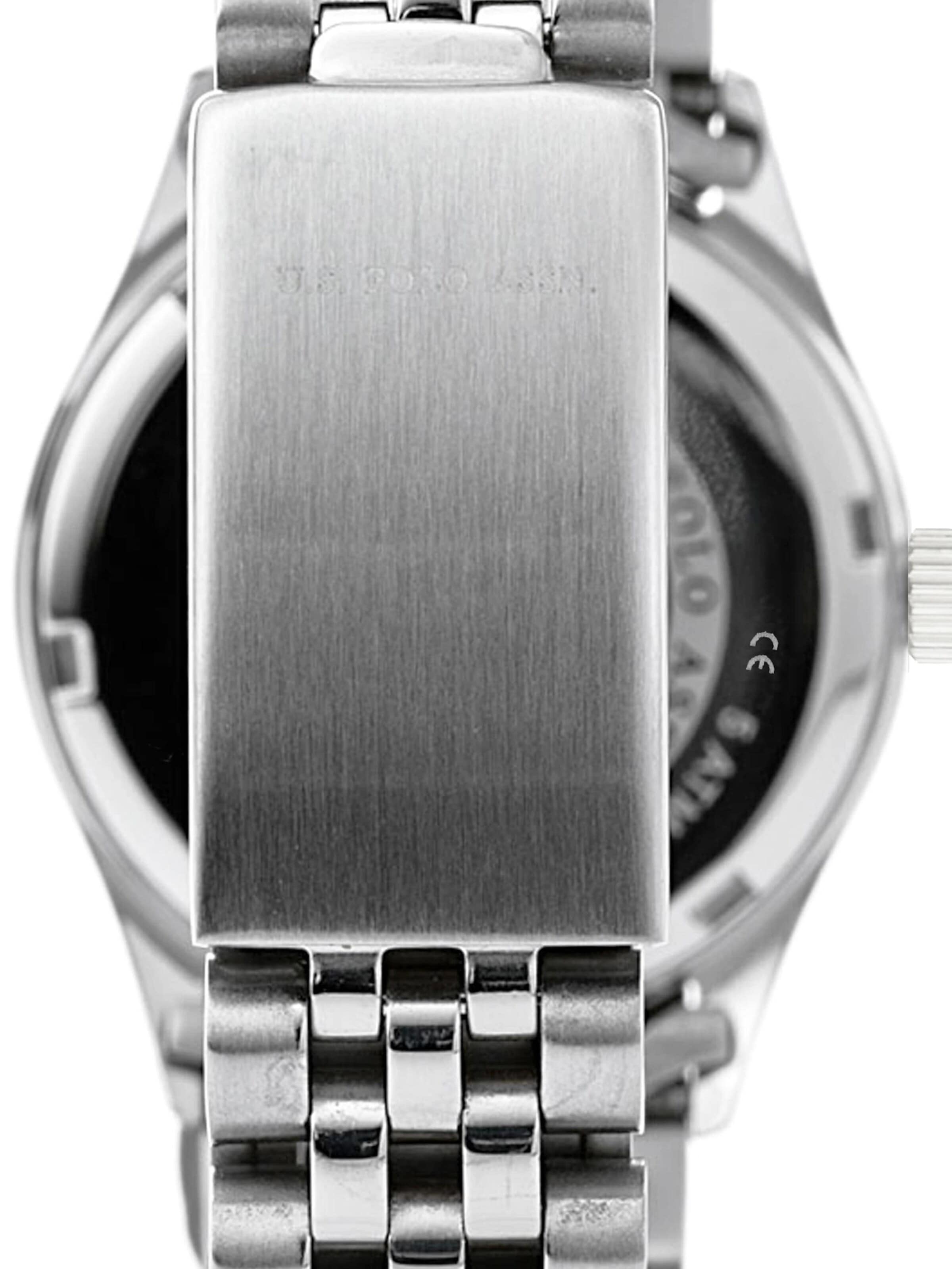 U.S. POLO ASSN. Analog Watch 'Celine' in Silver