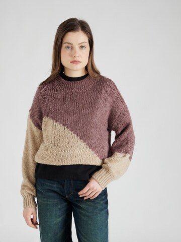 JDY - Pullover 'KILIAN' em roxo: frente