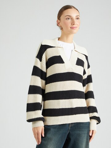 GARCIA Pullover in Schwarz: Vorderseite