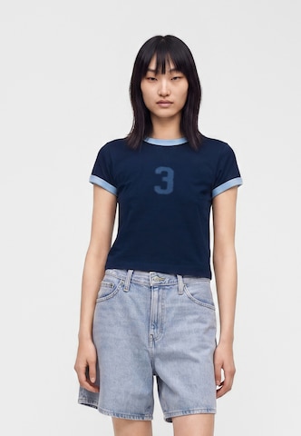 ADIDAS ORIGINALS T-Shirt in Blau: Vorderseite