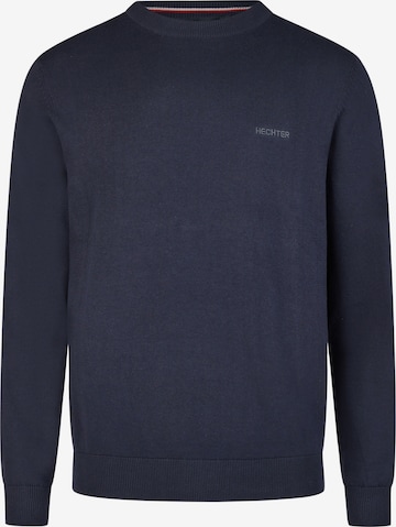 HECHTER PARIS Sweater in Blue: front