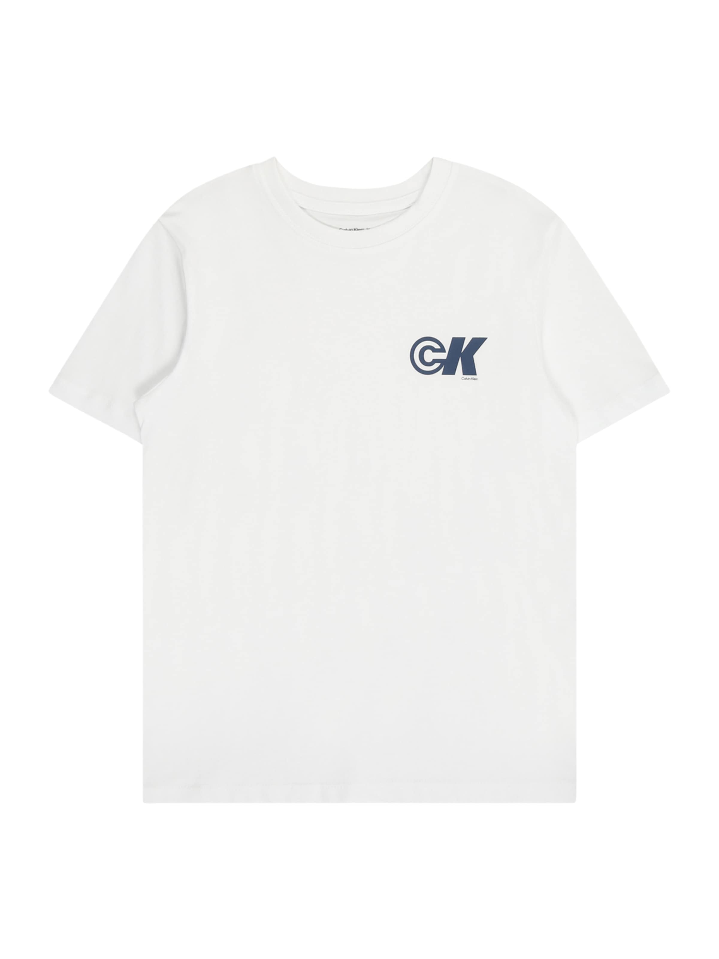 Calvin Klein Jeans Μπλουζάκι 'SEASONAL' σε λευκό: μπροστά