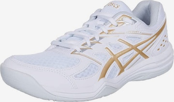 ASICS Athletic Shoes 'Upcourt 4' in White: front