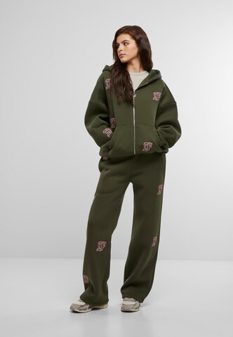 Felicious Sweatvest in Groen